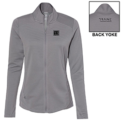 TK LADIES ADIDAS TEXTURED FULL ZIP JACKET